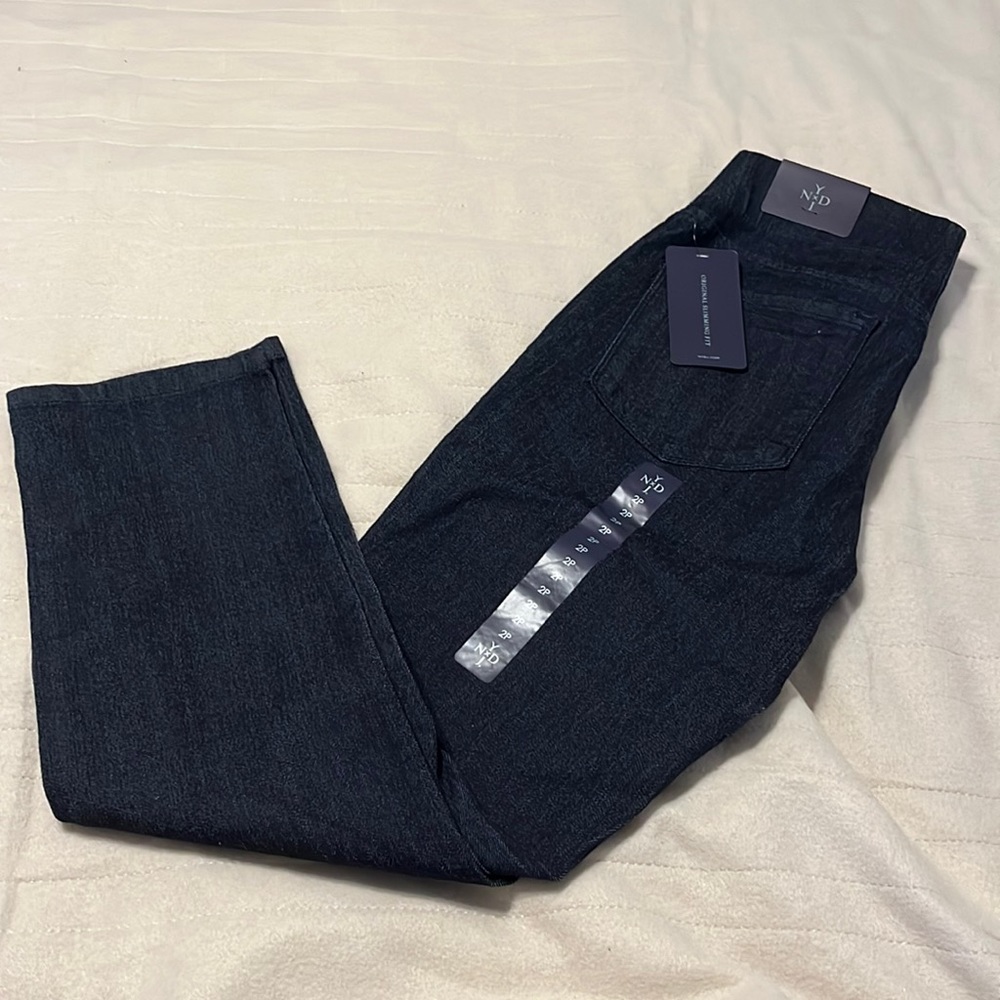 NYDJ Original Slimming Fit Petite Dark Wash Jeans Size 2